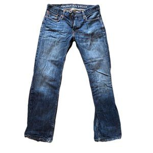 Men's Denim Jeans - American Eagle Slim Straight (29x30)